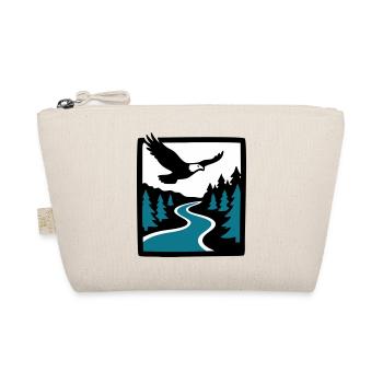 Eagle River Forest Graphic - Organic Pouch - nature - Front
