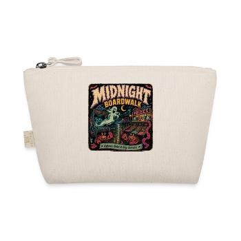 Midnight Boardwalk Retro Halloween Gamer Shirt - Organic Pouch - nature - Front