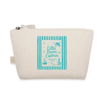 Turtle Little Ocean Explorer - Organic Pouch - nature - Front
