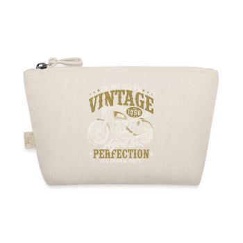 1956 Vintage Motorcycle Birthday Vintage Gift - Organic Pouch - nature - Front