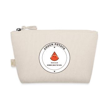 Couch Potato Laufclub Logo - Bio-Täschchen - Natur - Vorne