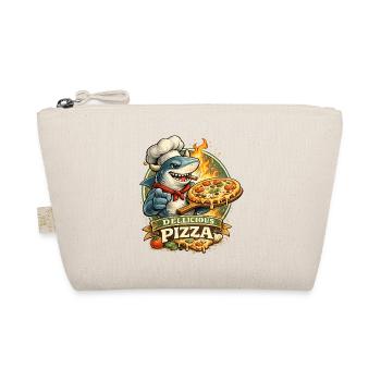 Pizzahai Kochheld - Bio-Täschchen - Natur - Vorne
