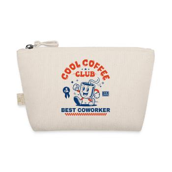 Coffee Club Kaffeeliebhaber-Kollegen-Geschenk - Bio-Täschchen - Natur - Vorne
