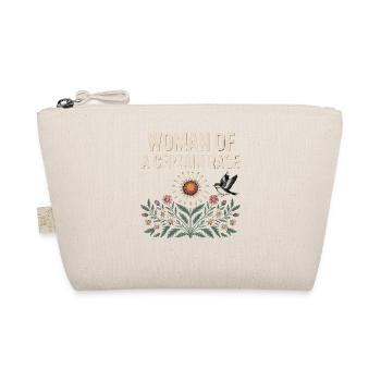 Woman Of A Certain Rage Flowers Bird Shirt Sticker - Organic Pouch - nature - Front