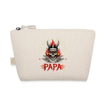 Papa Métalleux Cadeau Heavy Metal Rock Papa - Trousse biologique - nature - Devant