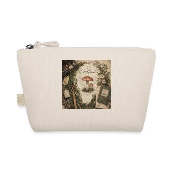 Mushroom Illustration Retro Mural Forest Decoration Poster - Organic Pouch - nature - Front