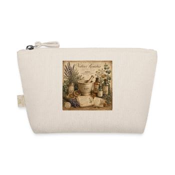 Nature's Remedies Vintage Poster Herbal Pharmacy - Organic Pouch - nature - Front