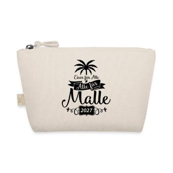 Einer Für alle Malle - Bio-Täschchen - Natur - Vorne