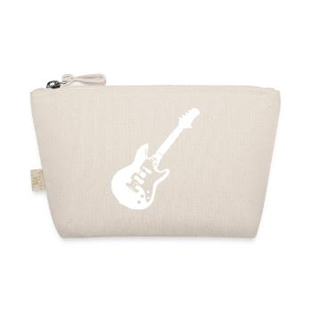 Guitar Music Gift Guitarist - Organic Pouch - nature - Front