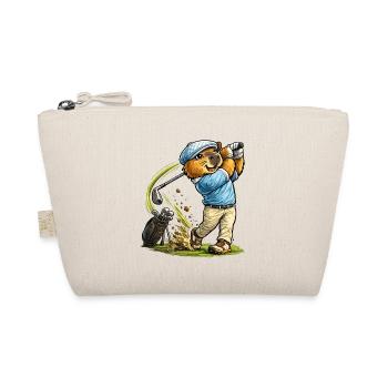 Un capybara doux au golf - Trousse biologique - nature - Devant