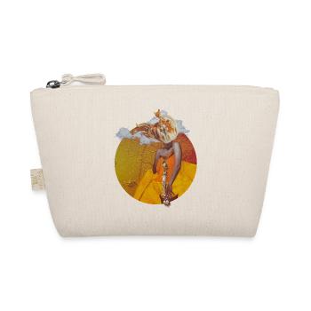 Floral Mind - Surreal Collage - Organic Pouch - nature - Front