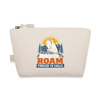 Born to Roam – Remote-Work-Ziege - Bio-Täschchen - Natur - Vorne