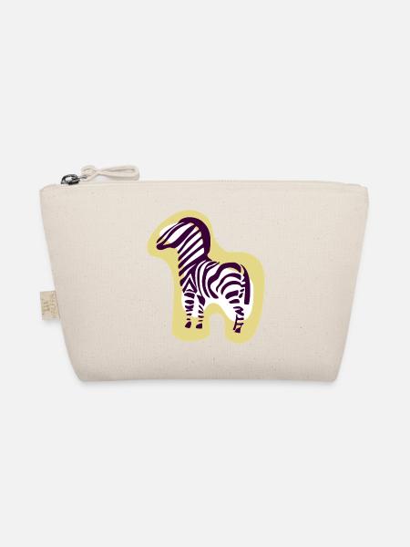 animals_zebra - Bio-Täschchen - Natur