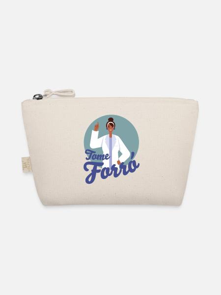 Tome Forro: Forro als Medizin. Forro Doktor Motiv - Bio-Täschchen - Natur