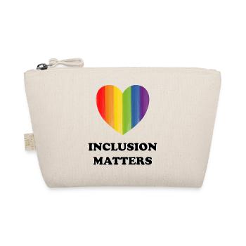 Inklusion zählt, Rainbow - Bio-Täschchen - Natur - Vorne