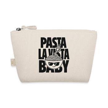 Pasta La Vista Baby – Spaghetti mit Sonnenbrille - Bio-Täschchen - Natur - Vorne