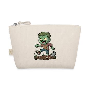 Grüner Zombie - Bio-Täschchen - Natur - Vorne