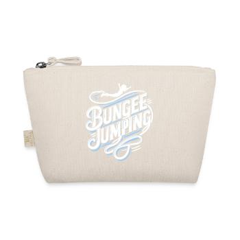  Bungee Jumper Geschenkidee, Bungy Jumps, Bungee - Bio-Täschchen - Natur - Vorne