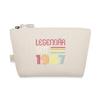 Legendär Seit 1967 Jahr Retro 67er Jahrgang - Bio-Täschchen - Natur - Vorne