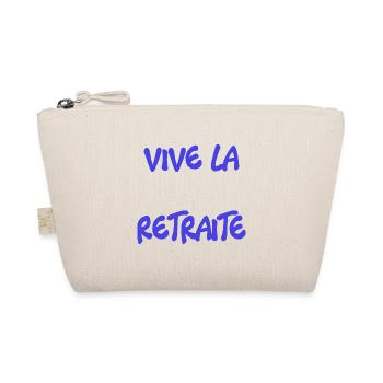 RETRAITE. RETRAITE. RETRAITEE. SENIOR. MAMIE. PAPY - Trousse biologique - nature - Devant