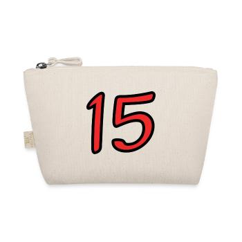 15. 15 YEARS. 15th ANNIVERSARY. 15 YEAR ANNIVERSARY. - Organic Pouch - nature - Front