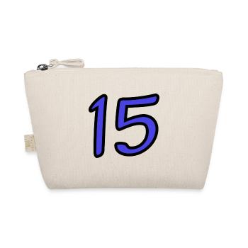 15. 15 ANS. 15e ANNIVERSAIRE. ANNIVERSAIRE 15 ANS. - Trousse biologique - nature - Devant