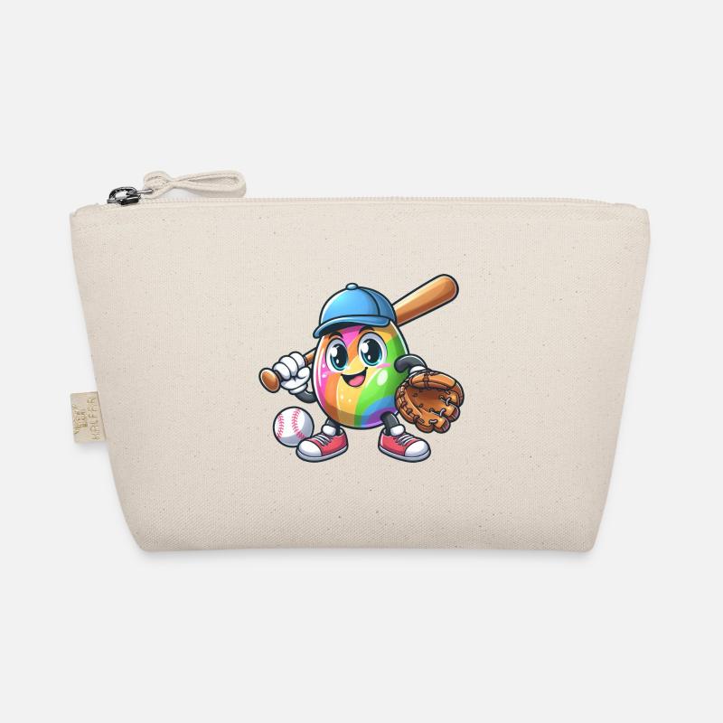 Conception de baseball d’oeuf de Pâques pour les fans de baseball Trousse biologique