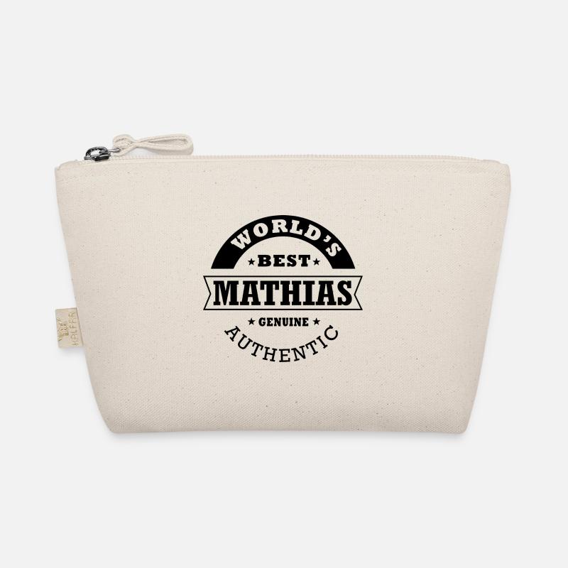 Mathias bestes Geschenk der Welt Vorname Mathias Bio-Täschchen