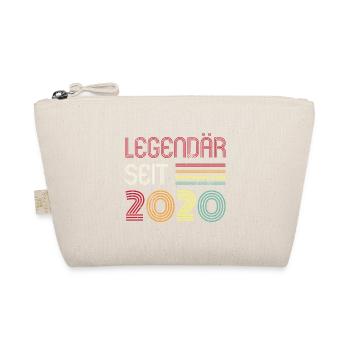 Legendär Seit 2020 Jahr Retro 20er Jahrgang - Bio-Täschchen - Natur - Vorne