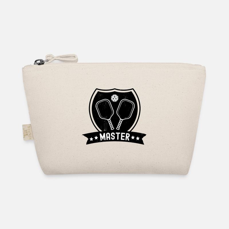 Pickleball Master Badge Funny Gift Organic Pouch