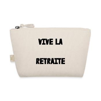 RETRAITE. RETRAITE. RETRAITEE. SENIOR. MAMIE. PAPY - Trousse biologique - nature - Devant