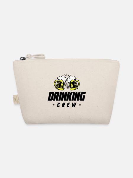 Drinking Crew Bier - Bio-Täschchen - Natur - Vorne