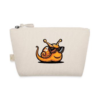Snail Cool Comic - Organic Pouch - nature - Front