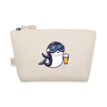 Baleine Après-Ski Bière Bande Dessinée - Trousse biologique - nature - Devant