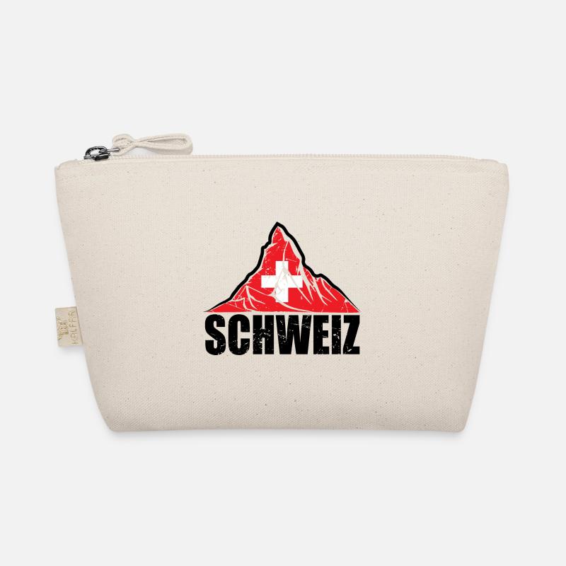 Schweiz Matterhorn - Drapeau suisse Trousse biologique