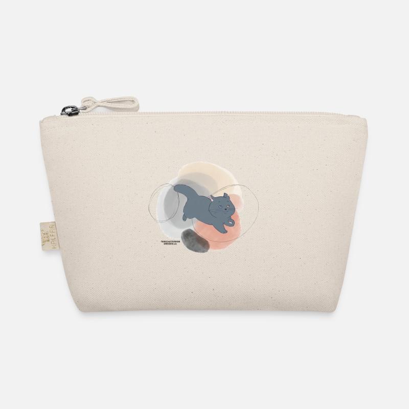 🐾 Schwarze Katze 🐈‍⬛ Bio-Täschchen