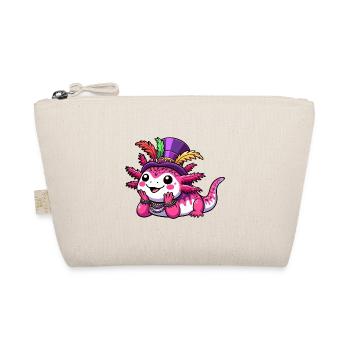 Mardi Gras Axolotl : Joie du Carnaval - Trousse biologique - nature - Devant