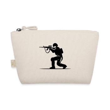 Soldier Icon - Organic Pouch - nature - Front