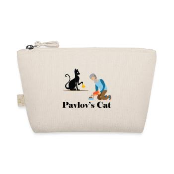 Pavlov's Cat - Funny Psychology - Organic Pouch - nature - Front