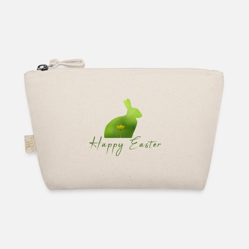 Happy Easter rabbit Organic Pouch