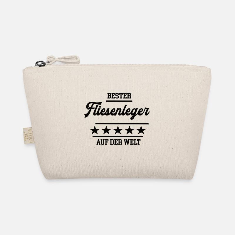 Bester Fliesenleger Weltbester Handwerker Bio-Täschchen