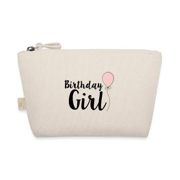 Birthday girl - Organic Pouch - nature - Front