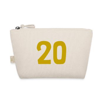 20. 20 ANS. 20e ANNIVERSAIRE. ANNIVERSAIRE 20 ANS. - Trousse biologique - nature - Devant