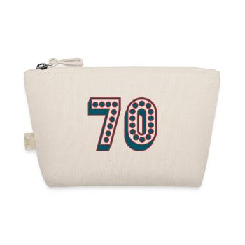 70. 70 ANS. 70e ANNIVERSAIRE. ANNIVERSAIRE 70 ANS. - Trousse biologique - nature - Devant
