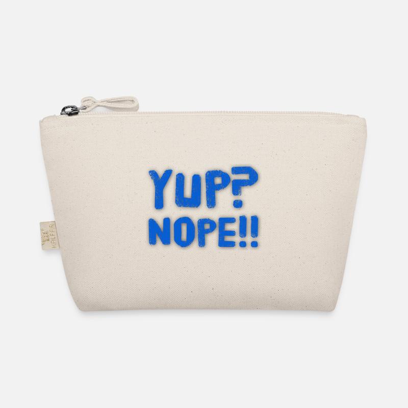 Yup? Nope!! NEW great Design by Maximum Design #MD Organic Pouch