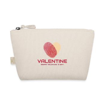 Happy Valentines day Forever lover - Bio-Täschchen - Natur - Vorne