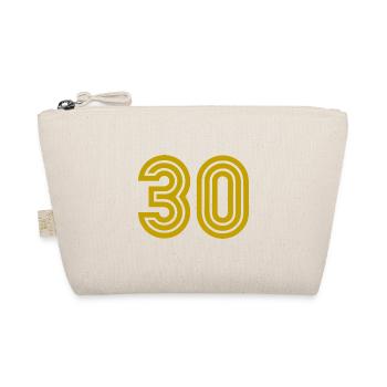 30. 30 ANS. 30e ANNIVERSAIRE. ANNIVERSAIRE 30 ANS. - Trousse biologique - nature - Devant