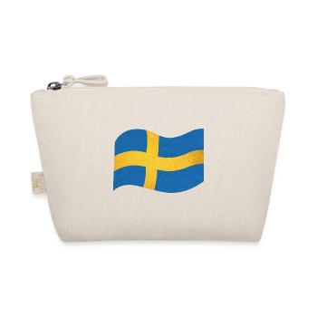 Le drapeau de la Suède Sverige - Trousse biologique - nature - Devant