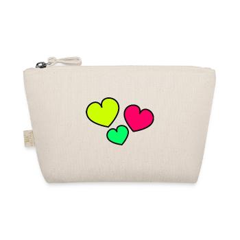 VALENTINE'S DAY. Bachelorette party. I LOVE YOU. I LOVE YOU. LOVE - Organic Pouch - nature - Front