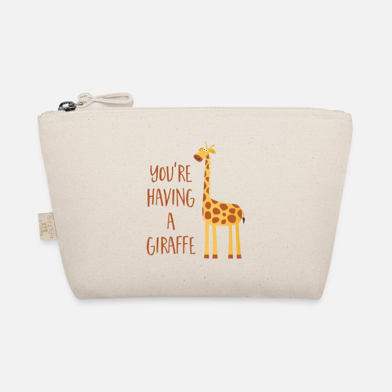 Giraffe - Eine Giraffe haben - Bio-Täschchen - Natur